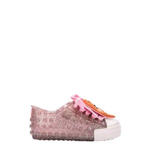 Mini Melissa Polibolha II + Disney 100 Baby Rosa Glitter Branco 33956