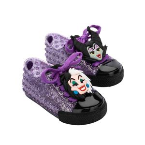 Mini Melissa Polibolha II + Disney 100 Baby Roxo Glitter Preto 33956