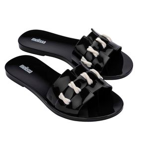 Melissa Ana Slide Preto 33880