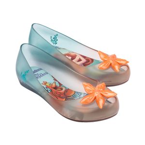 Mini Melissa Ultragirl + Little Mermaid II Vidro Laranja Verde 33930