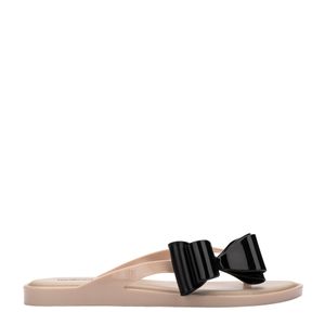 Melissa Flip Flop Cute Bege Preto 33961