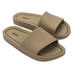 Melissa Beach Slide Bege Escuro Fosco 31754