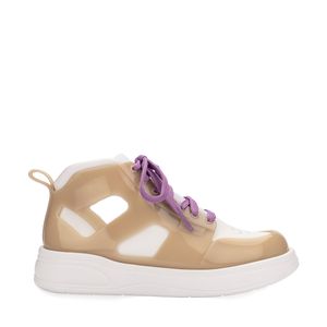 Melissa Player Sneaker Bege Branco Lilás 33909