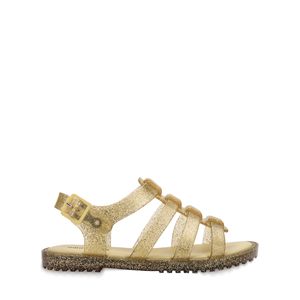 Mini Melissa Flox Infantil Amarelo Glitter 31735