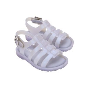 Mini Melissa Flox Baby Azul Perolado Lilás 31675