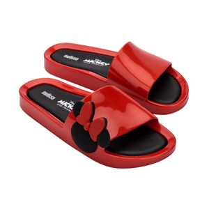 Melissa Beach Slide + Mickey And Friends IV Vermelho Preto 33759VP