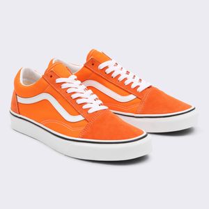 Tênis Vans Old Skool Orange Tiger True White VN0A5KRFAVM