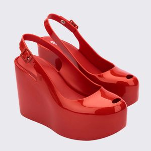 Melissa Groovy Wedge Vermelho 33925