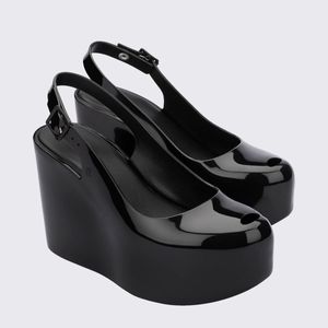 Melissa Groovy Wedge Preto 33925