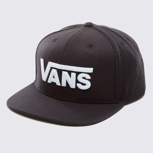 Boné Vans Mn Drop V II Snapback Black White VN0A36ORY28