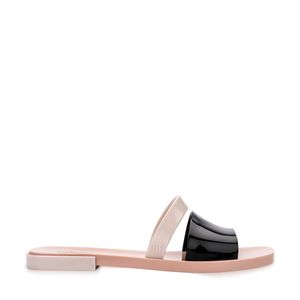 Melissa Ivy Slide II Bege Preto 33971