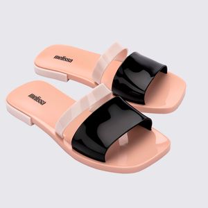 Melissa Ivy Slide II Bege Preto 33971