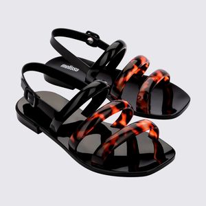 Melissa Essential Wave Preto Tartaruga 33972