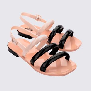 Melissa Essential Wave Bege Preto 33972