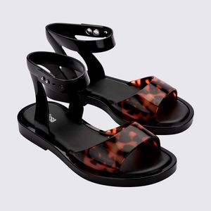 Melissa Nina Sandal Preto Vidro 33963PV