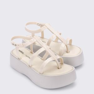 Melissa Caribe High Platform + Salinas Bege 33732B