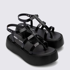 Melissa Caribe High Platform + Salinas Preto 33732P