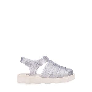 Mini Melissa Megan Baby Branco Vidro Glitter 33982