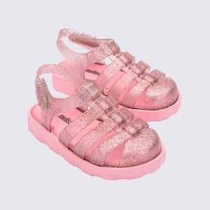 Mini Melissa Megan Baby Rosa Glitter 33982