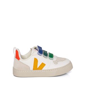 Tênis Vert V-10 Small Chromefree Leather Multico Extra White Ouro CV0502905H