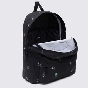 Mochila Vans Wm Realm Backpack Black Rose VN0A3UI6BR8