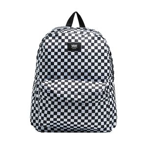 Mochila Vans Old Skool Check Backpack Black Whit VN0A5KI1Y28