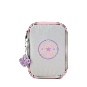Estojo Kipling 100 Pens Prata I1211UX2