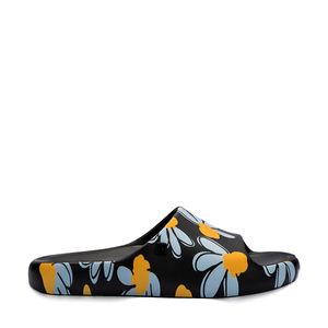 Melissa Free Print Slide Preto Branco Amarelo 33973