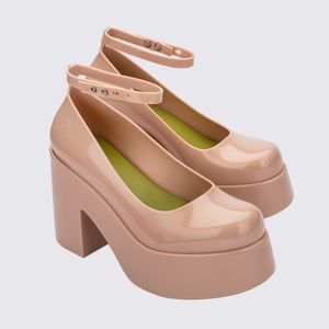 Melissa Doll Heel Bege Verde 33998