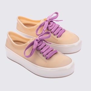 Melissa Street Bege Branco Lilás 32898