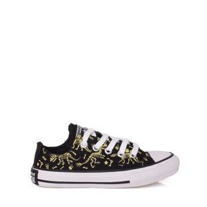 Tênis Converse Chuck Taylor All Star Infantil Preto Glow Branco CK10740001