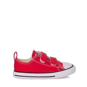 Tênis Converse Chuck Taylor All Star infantil 2V Vermelho Cru Preto CK10410004