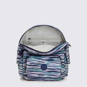 Mochila Kipling City Pack S Azul Estampado I4581W66