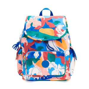 Mochila Kipling City Pack S Azul Estampado I4581W26