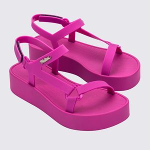 Melissa Sun Downtown Platform Rosa Escuro 35710