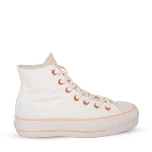 Tênis Converse All Star Chuck Taylor Lift Amendoa Rosa Coral CT24580001