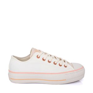 Tênis Converse All Star Chuck Taylor Lift Amêndoa Rosa Coral CT24590001