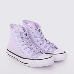 Tênis Converse All Star Chuck Taylor Lavanda Preto Branco CT24270003