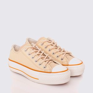 Tênis Converse All Star Chuck Taylor Lift Aveia Amendoa Marrom Mel CT24650002