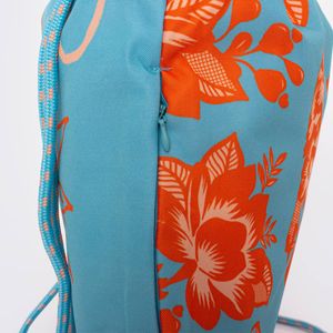 Bolsa Farm Praiana Floral de Renda Azul 78312533K