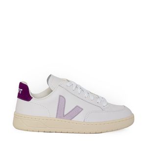 Tênis Vert V-12 Leather Extra White Parme Magenta XD0203301F