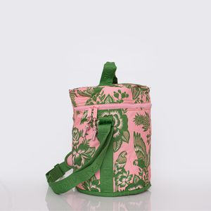 Cooler Farm Farofa Floral de Renda Rosa 78312558C