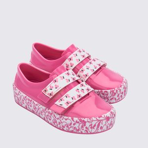 Mini Melissa Beanny Bugs Rosa Branco 33830