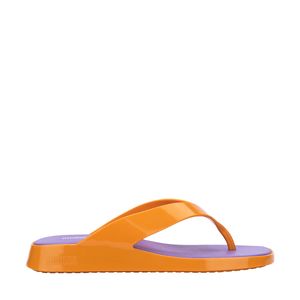 Melissa Brave Flip Flop Laranja Lilás 33699