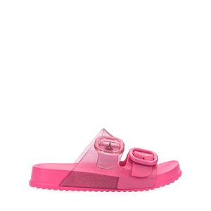 Mini Melissa Cozy Slide Infantil Rosa Glitter 35685