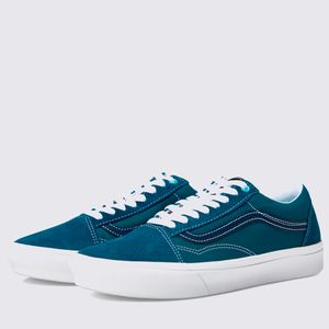 Tênis Vans Old Skool Comfycush Multi Block Blue Coral Black VN0A5EDYCZ8X