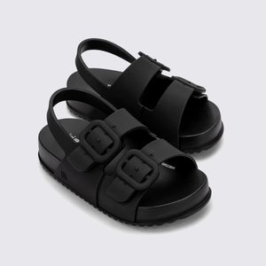 Mini Melissa Cozy Sandal Baby Preto Fosco 35686