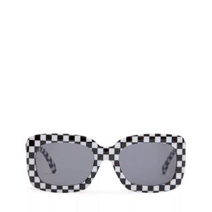 Óculos De Sol Vans Black White Checky VN000A9Q56M