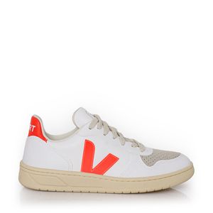 Tênis Vert V-10 CWL White Orange Fluo VX0703152F