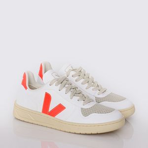 Tênis Vert V-10 CWL White Orange Fluo VX0703152F